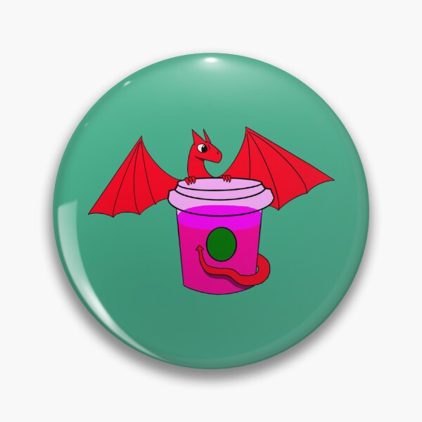 Item preview, Dragon Drink with Red Dragon   designed and sold by StellaDickinson.