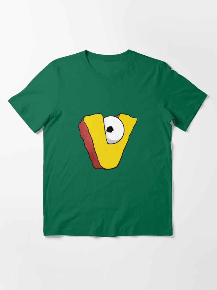 VibeInk Design Logo, Yellow Letter V in Comic Style With An Eye Essential T -Shirt for Sale by VibeInkDesign