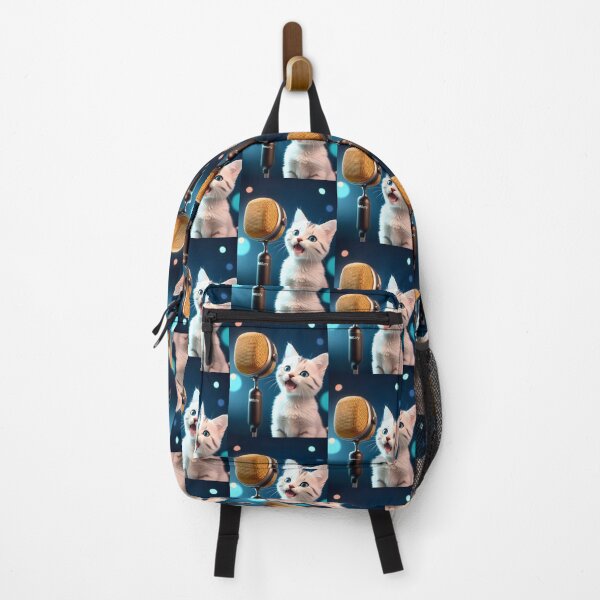 Item preview, Singing Cat - Modern Digital Art designed and sold by Ai-michiart.