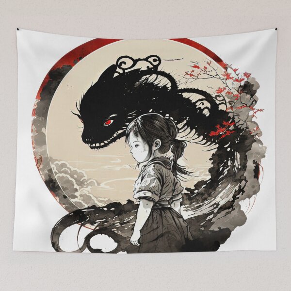 Item preview, Young girl with Evil Spirit designed and sold by CalyCollab.