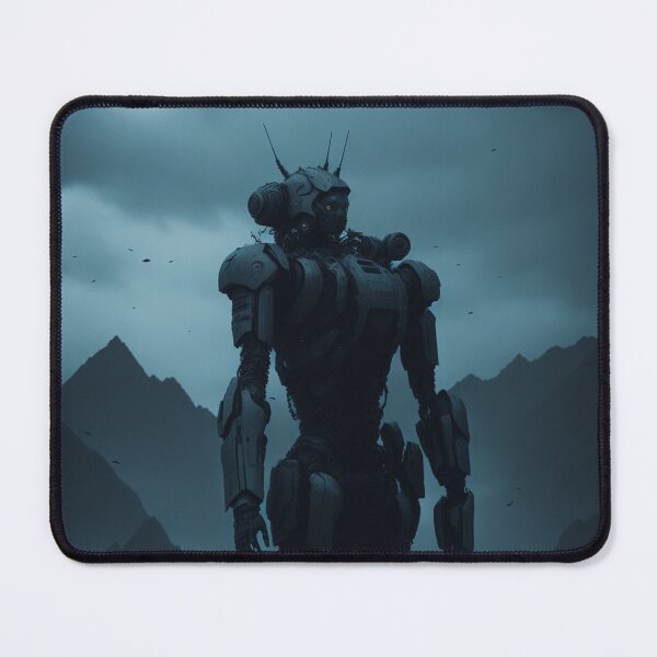 Item preview, Mountain Explorer: Black Humanoid Android Robot designed and sold by ArtemExpressio.