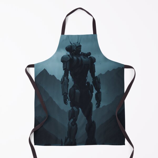 Item preview, Mountain Explorer: Black Humanoid Android Robot designed and sold by ArtemExpressio.
