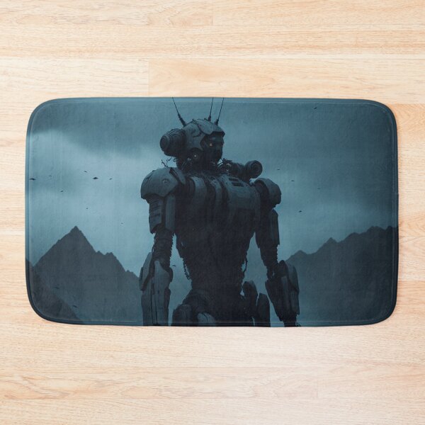 Item preview, Mountain Explorer: Black Humanoid Android Robot designed and sold by ArtemExpressio.