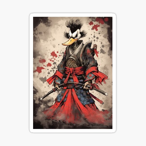 Item preview, Samurai Duck designed and sold by PyramidSchmear.