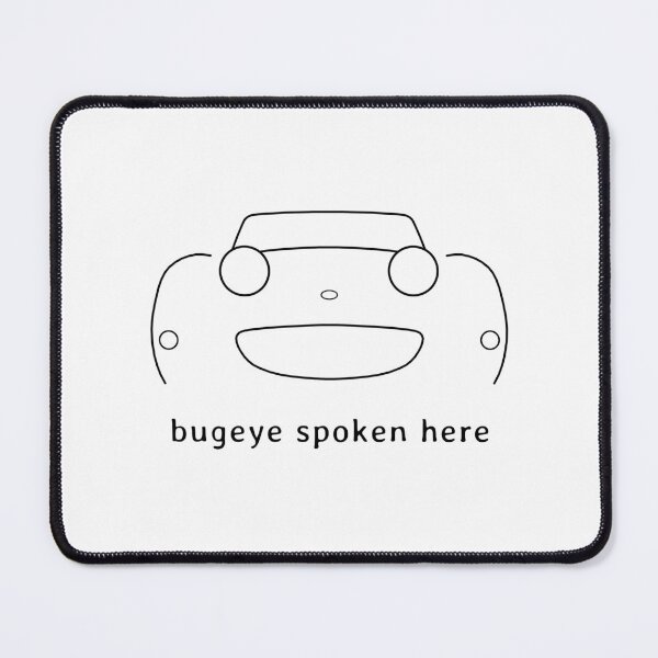 Item preview, Austin Healey Sprite 1960s British classic car "bugeye spoken here" black designed and sold by soitwouldseem.