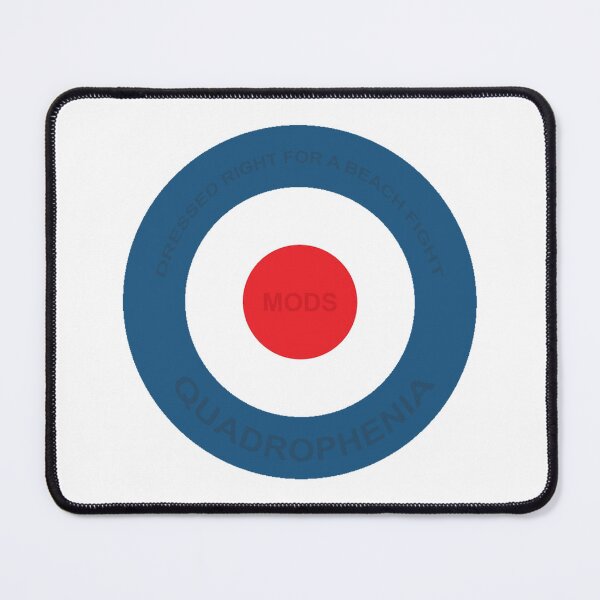 Item preview, Mods Bullseye Target designed and sold by Threads & Fabrics.