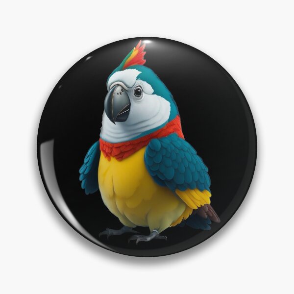 Item preview, Cute fat parrot fluffy  designed and sold by Thisgameshop.