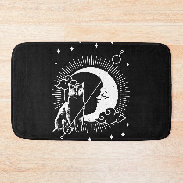 Item preview, Moon Phase Cat - Occult & Magic designed and sold by ChrisFeil.