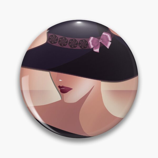 Item preview, Artdeco black hat designed and sold by Sonia Jones Art.
