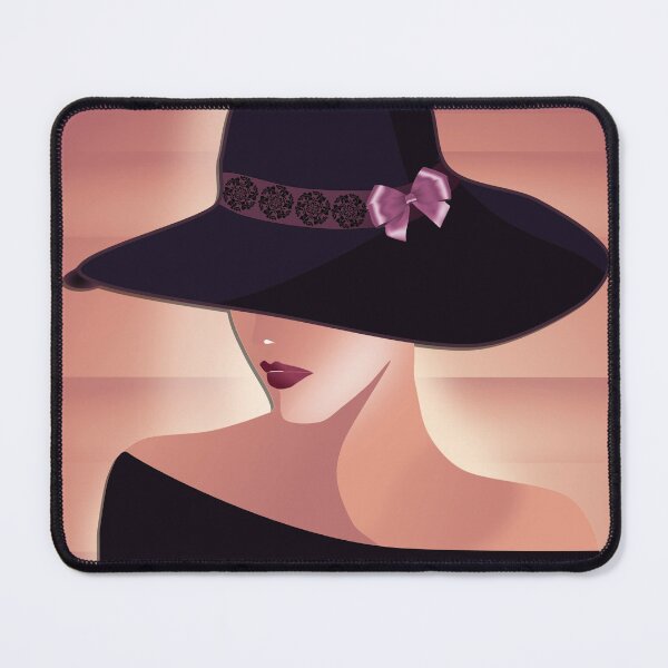 Item preview, Artdeco black hat designed and sold by Sonia Jones Art.