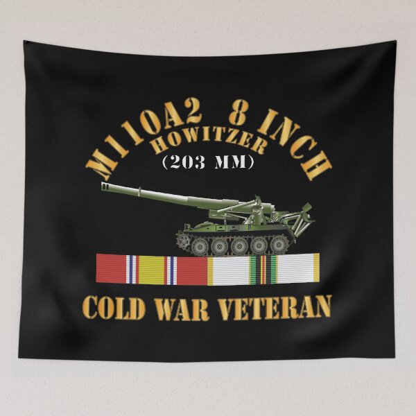 Item preview, Army - M110A2 - 8 Inch 203mm Howitzer - Cold War Veteran w COLD SVC X 300 designed and sold by Military Insignia Products.