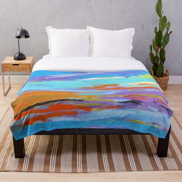 Item preview, Orange Blue Summer designed and sold by Tanya Zevallos.
