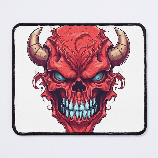 Item preview, red skull anime style designed and sold by Rbestdesigns1.