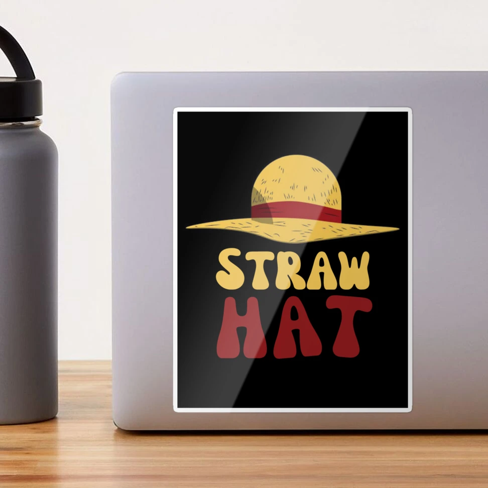 One Piece Straw Hats Water Bottle