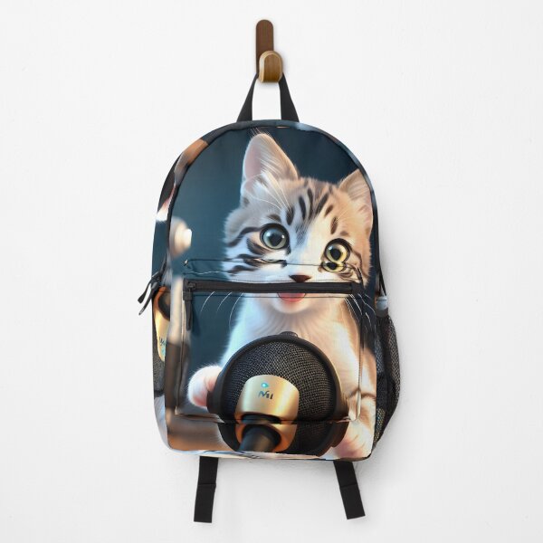 Item preview, Singing Cat - Modern Digital Art designed and sold by Ai-michiart.