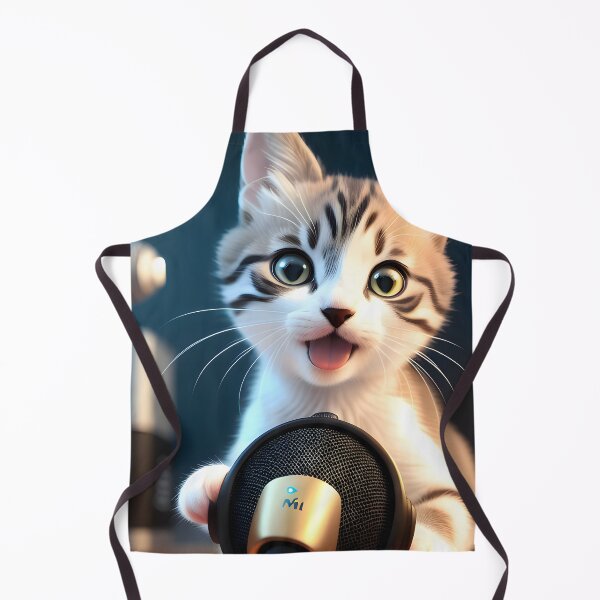 Item preview, Singing Cat - Modern Digital Art designed and sold by Ai-michiart.