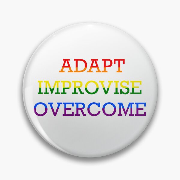 Item preview, Adapt, Improvise, Overcome V2 designed and sold by NatMorozov.
