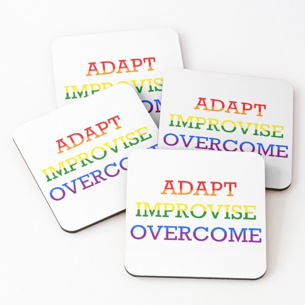Item preview, Adapt, Improvise, Overcome V2 designed and sold by NatMorozov.