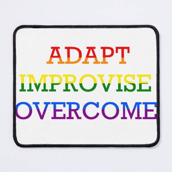 Item preview, Adapt, Improvise, Overcome V2 designed and sold by NatMorozov.