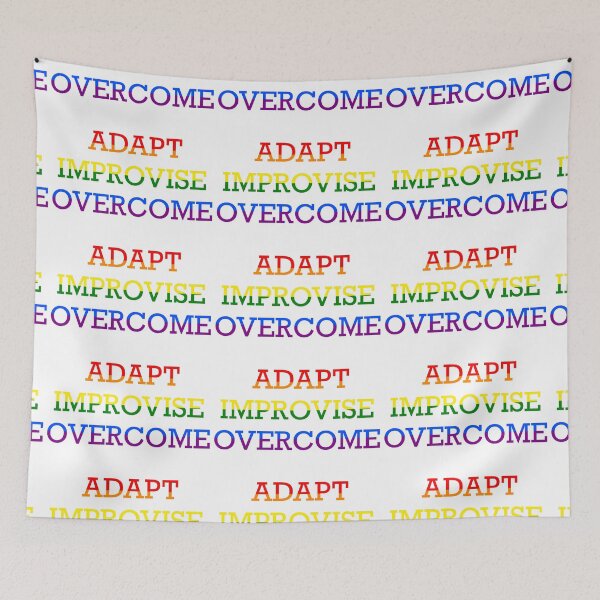 Item preview, Adapt, Improvise, Overcome V2 designed and sold by NatMorozov.