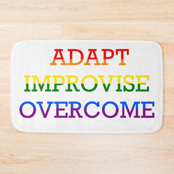 Item preview, Adapt, Improvise, Overcome V2 designed and sold by NatMorozov.