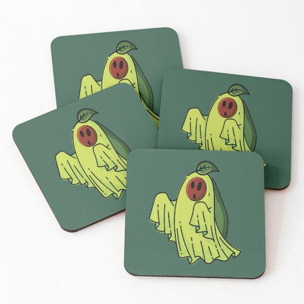 Artikelvorschau, Halloween avocado ghost  entworfen und verkauft von Donutlovers.