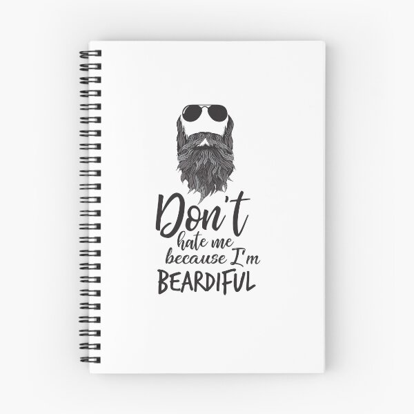 Item preview, Don't Hate Me Because I'm Beardiful designed and sold by TeeTimeGuys.