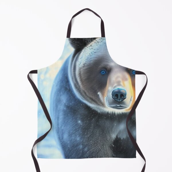Artikelvorschau, Mystischer blauäugiger Grizzlybär entworfen und verkauft von UrsaOasis.
