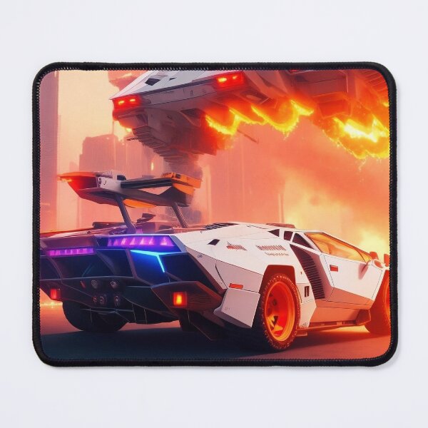 Item preview, Automatron Clash of the Cosmos - The AI-Driven Battle for Futures Fury - Countach designed and sold by AiArtMerch.