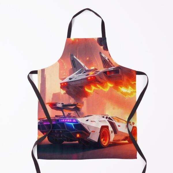 Item preview, Automatron Clash of the Cosmos - The AI-Driven Battle for Futures Fury - Countach designed and sold by AiArtMerch.