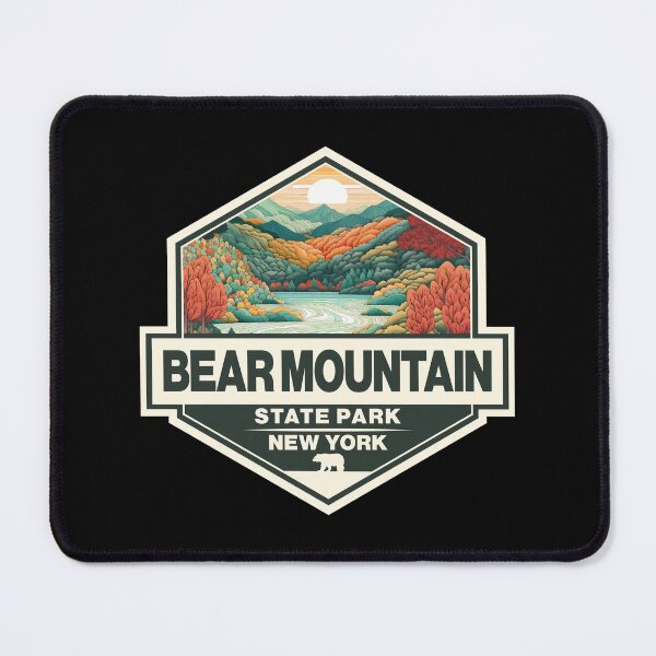 Item preview, Bear Mountain State Park New York Travel Art Badge designed and sold by KrisSidDesigns.