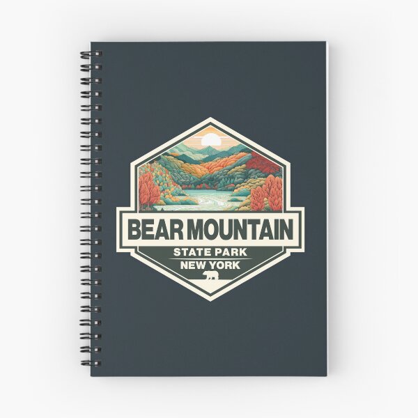 Item preview, Bear Mountain State Park New York Travel Art Badge designed and sold by KrisSidDesigns.