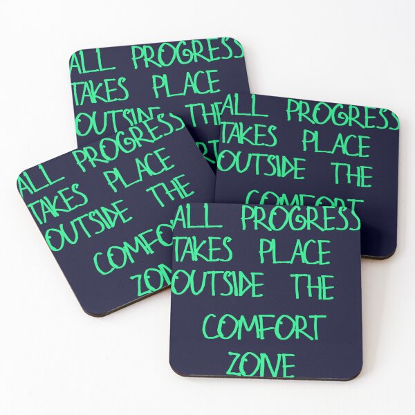Item preview, All progress takes place outside the comfort zone designed and sold by kinpirks.