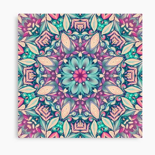 Item preview, Boho Foliage Violet Pattern designed and sold by SamJanner.