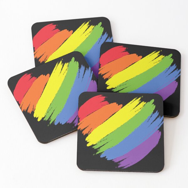 Item preview, rainbow heart designed and sold by elive.