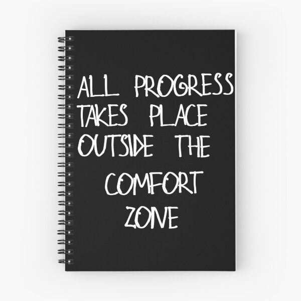 Item preview, All progress takes place outside the comfort zone designed and sold by kinpirks.