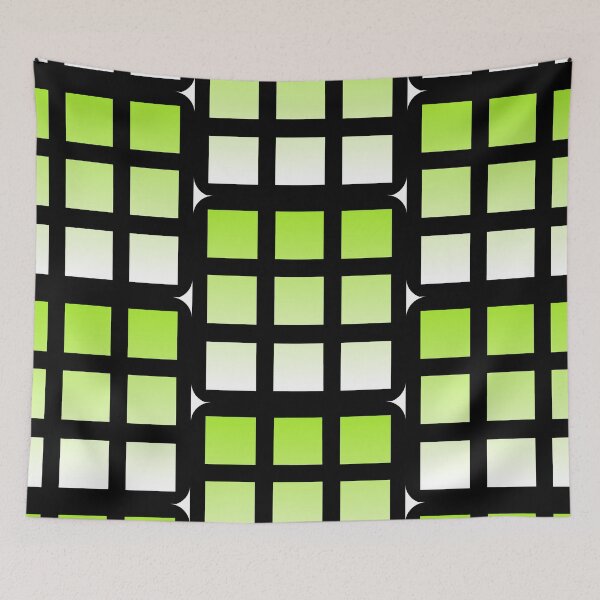 Item preview, Green Grid Pattern  designed and sold by FioreCiliegia.