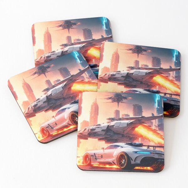 Artikelvorschau, Automatron Clash of the Cosmos - The AI-Driven Battle for Futures Fury - Battleboy entworfen und verkauft von AiArtMerch.