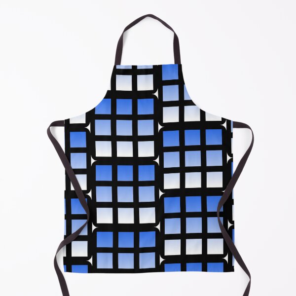 Item preview, Grid Pattern Indigo designed and sold by FioreCiliegia.