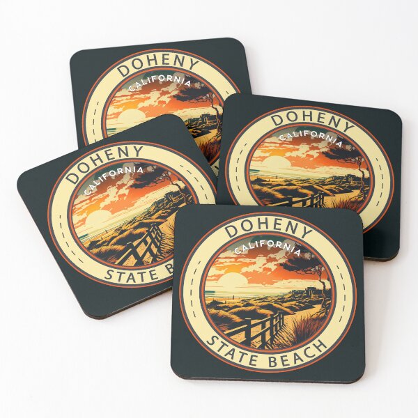 Item preview, Doheny State Beach California Badge designed and sold by KrisSidDesigns.