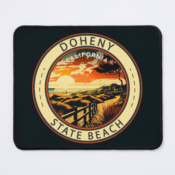 Item preview, Doheny State Beach California Badge designed and sold by KrisSidDesigns.