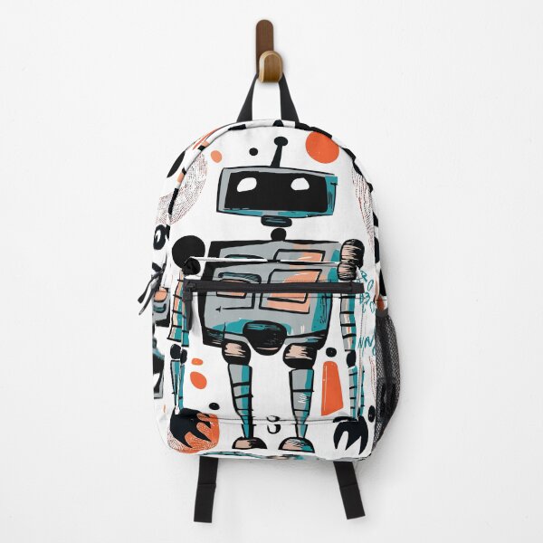 Item preview, abstract robot designed and sold by FoRes-Art.