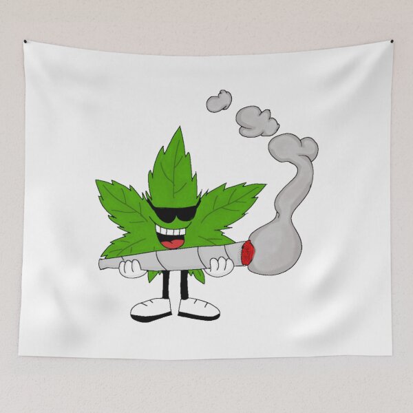 Item preview, weed with joint designed and sold by Astrie.