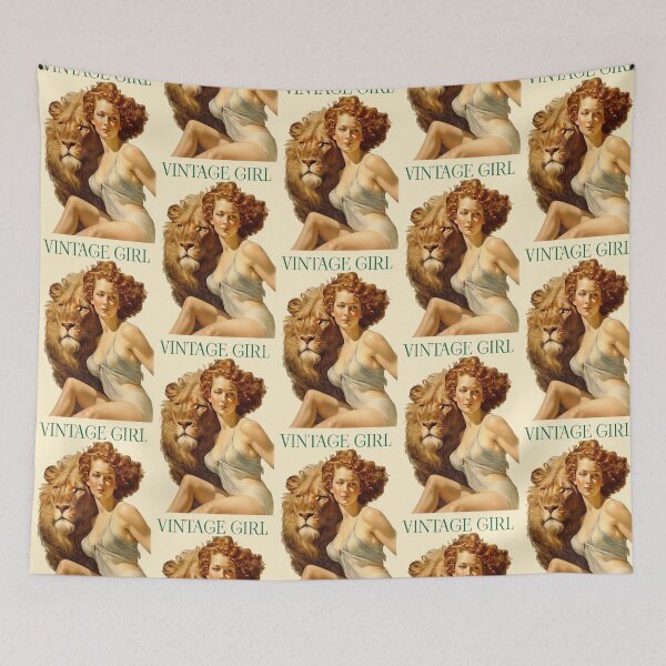 Item preview, Lion Girl designed and sold by vintage-grrrl.
