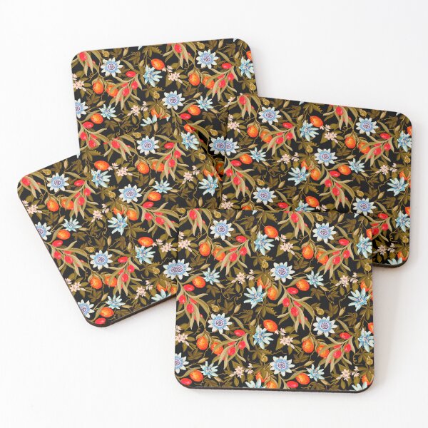 Item preview, Botanical vintage tropical fruit pattern designed and sold by AKart19.