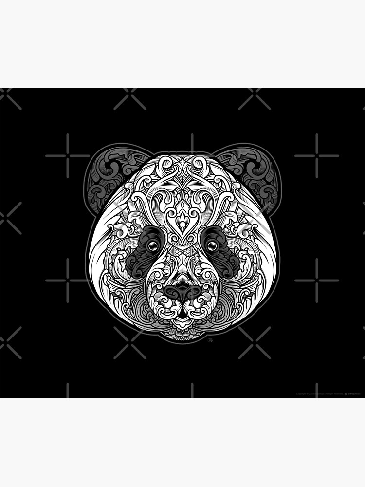 Ornate Panda by angoes25