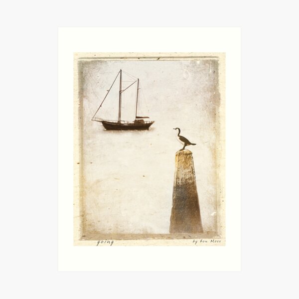 g o i n g Art Print