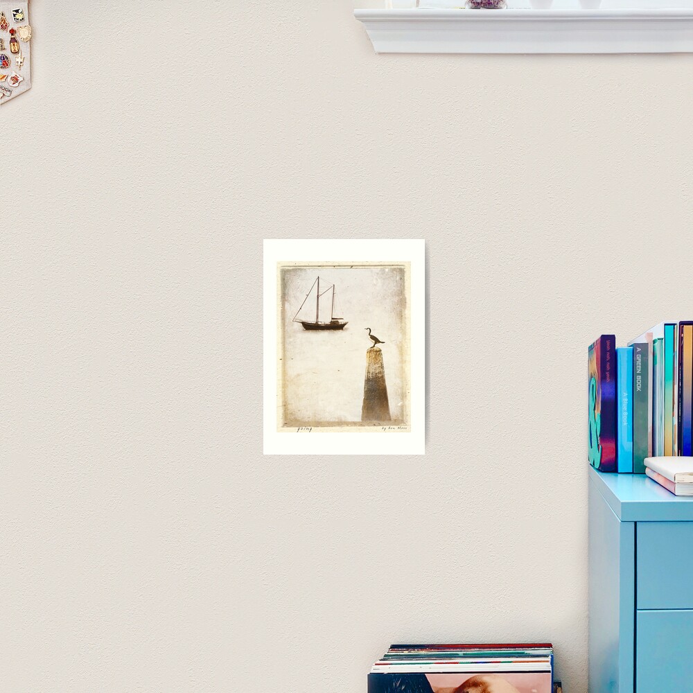 g o i n g Art Print