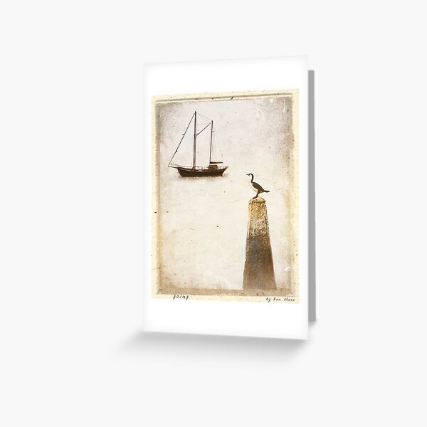g o i n g Greeting Card