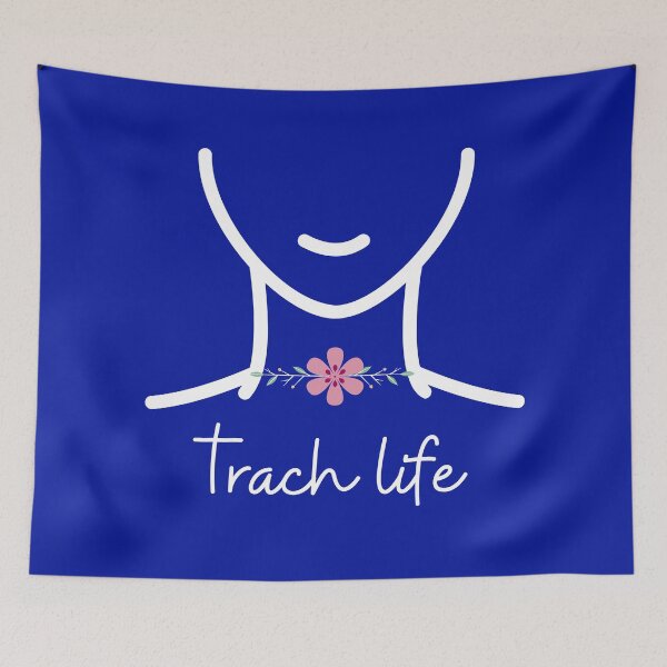 Aperçu de l'œuvre Trach Life Inhalothérapeute créée et vendue par CKHorizonDesign.